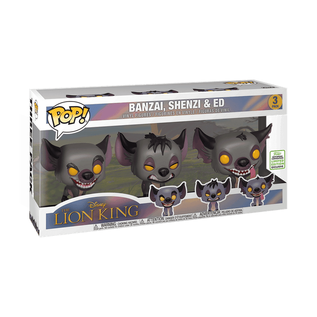 banzai shenzi ed spring convention 3 pack