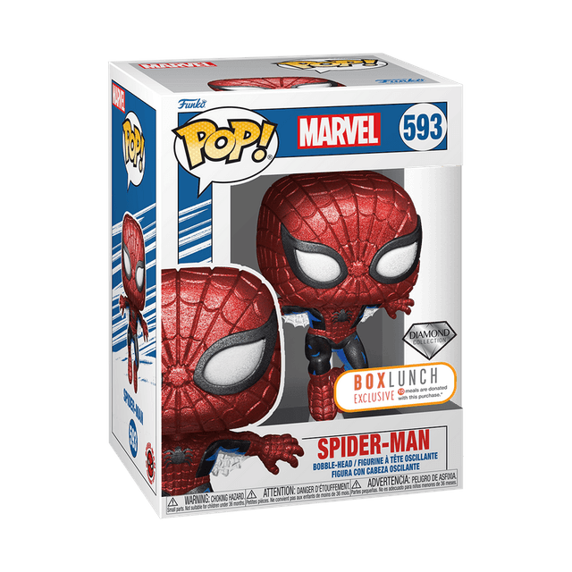 spider man boxlunch 10 meals diamond 593