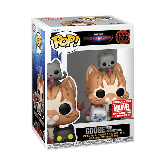 goose with kittens marvel collector corps red 1266