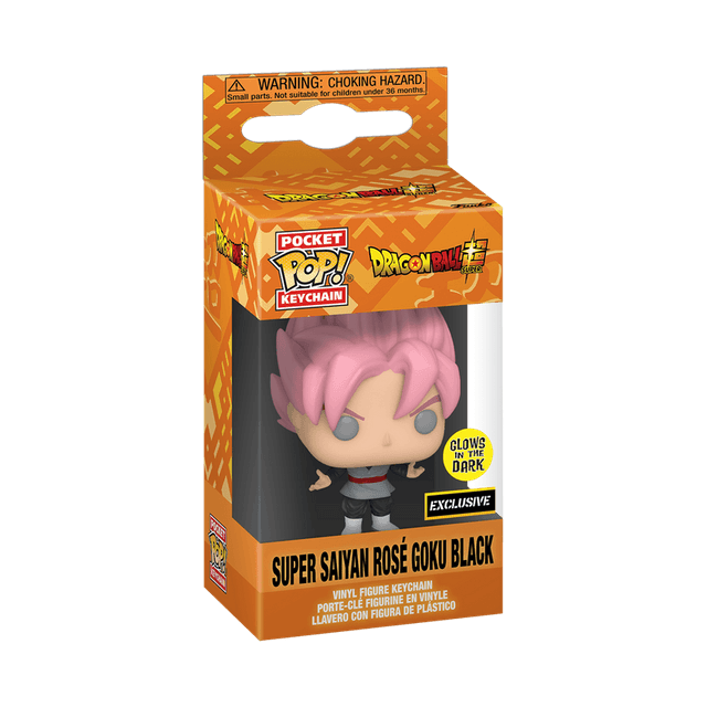 super saiyan rosé goku black exclusive yellow glows in the dark
