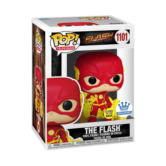 the flash exclusive white background glows in dark 1101