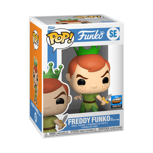 freddy as peter pan arena