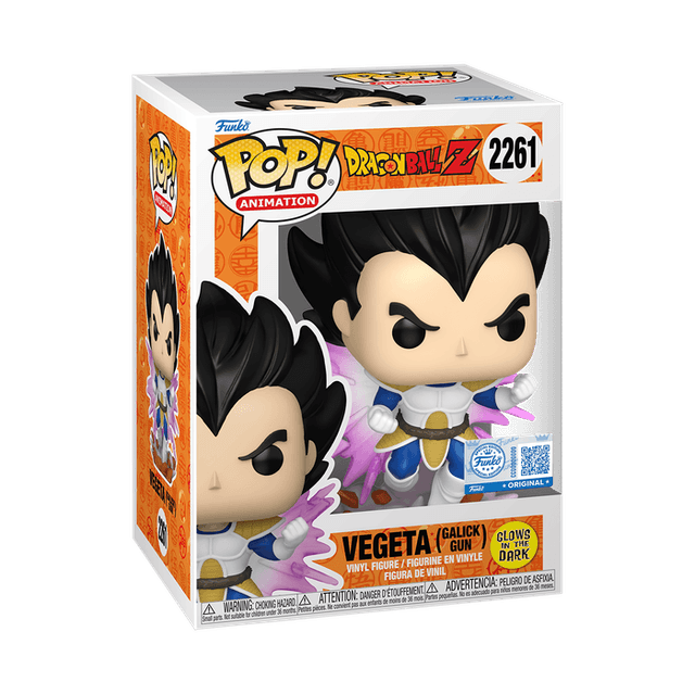 vegeta galick gun original blue glows in the dark 2261