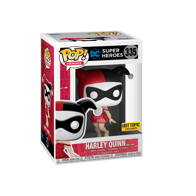harley quinn mad love hot topic yellow background 335