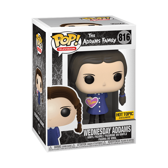 wednesday addams hot topic yellow background 816