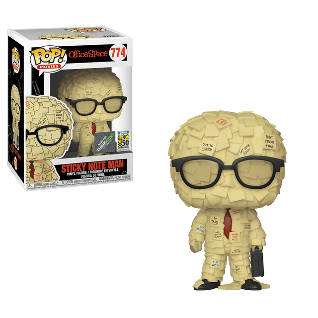 sticky note man san diego comic con made for thinkgeek 774