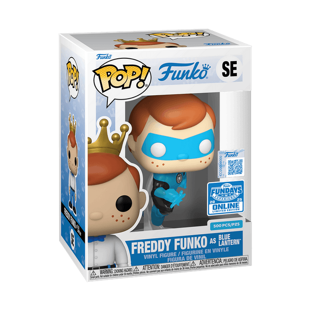 freddy as blue lantern fundays online qr code