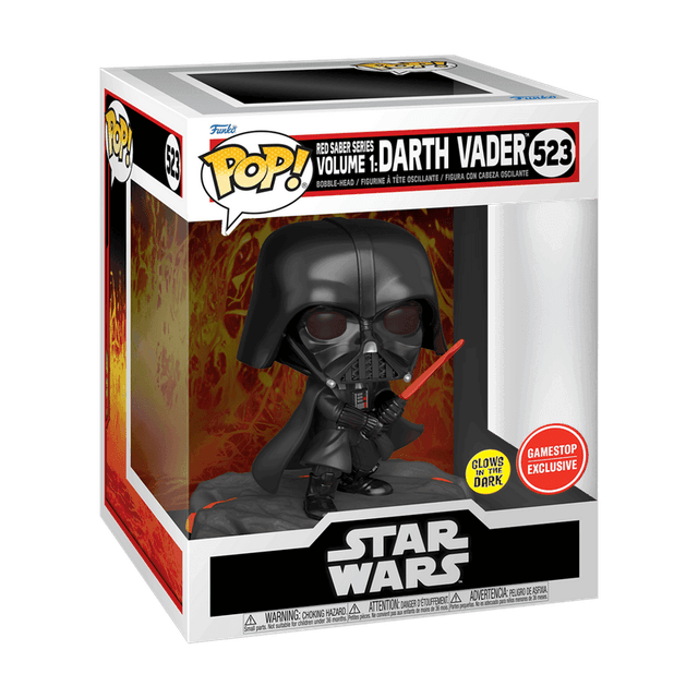 red saber series volume 1 darth vader gamestop exclusive glows in the dark 523