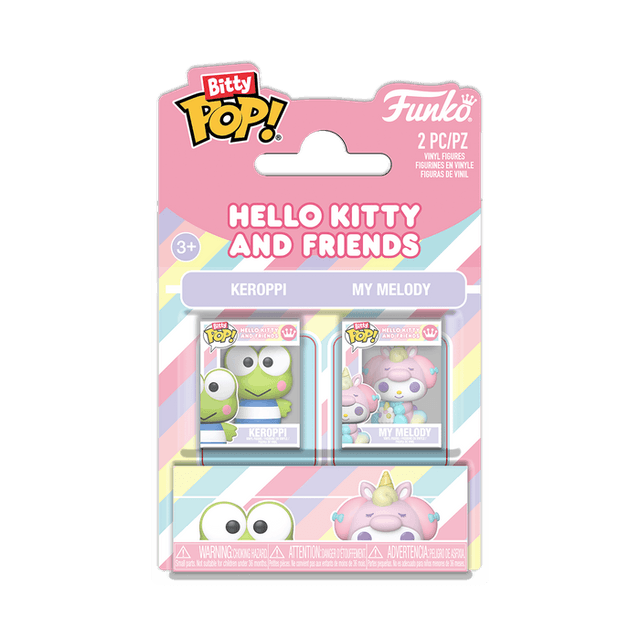 keroppi my melody 2 pack
