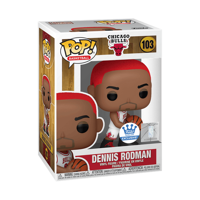 dennis rodman exclusive white background nba 103