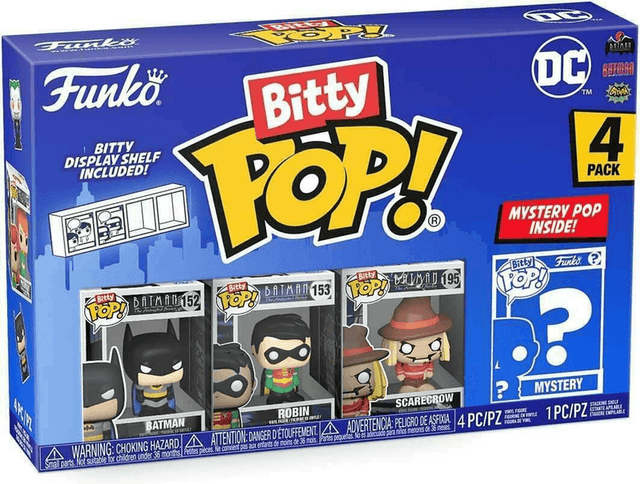 dc comics 4 pack