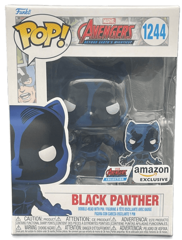 black panther amazon exclusive white background avengers 1244
