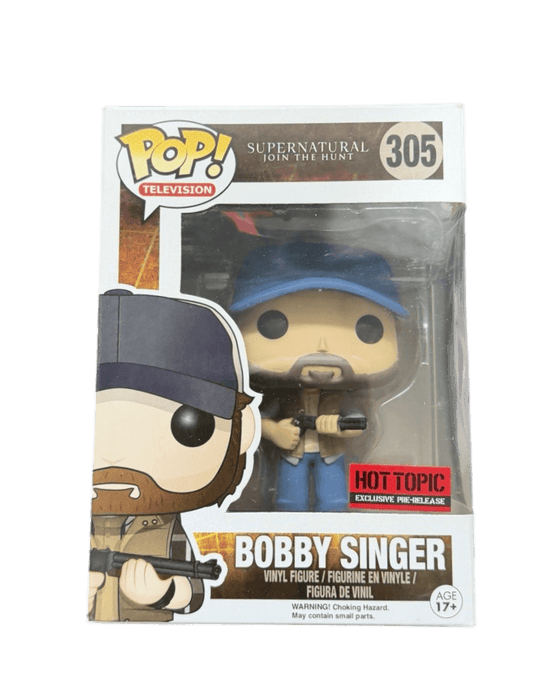 bobby singer hot topic pre release red background 305