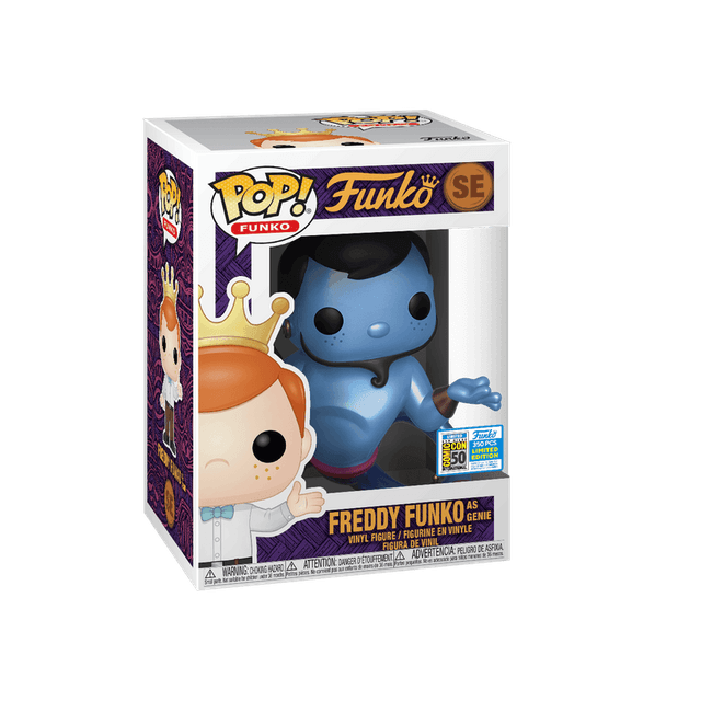 freddy as genie metallic san diego comic con