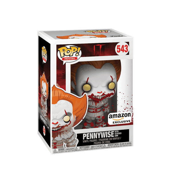 pennywise with severed arm amazon exclusive white background 543