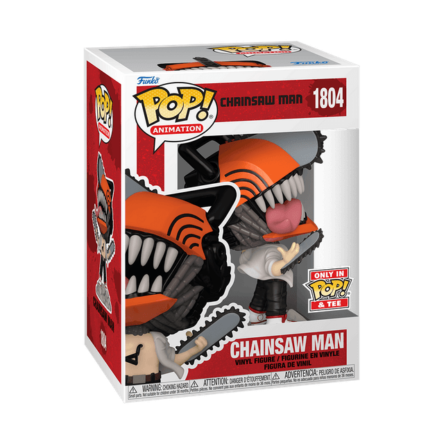 chainsaw man only in pop tee 1804