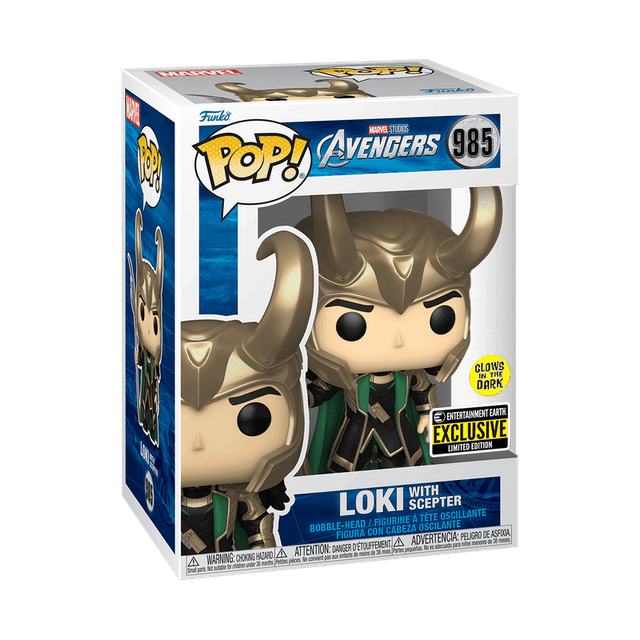 loki with scepter entertainment earth exclusive glows in the dark 985