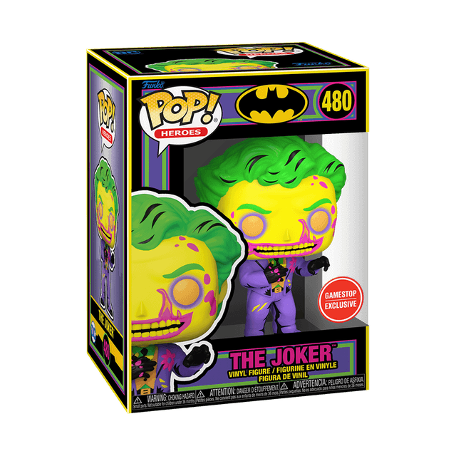 the joker blacklight gamestop exclusive 480