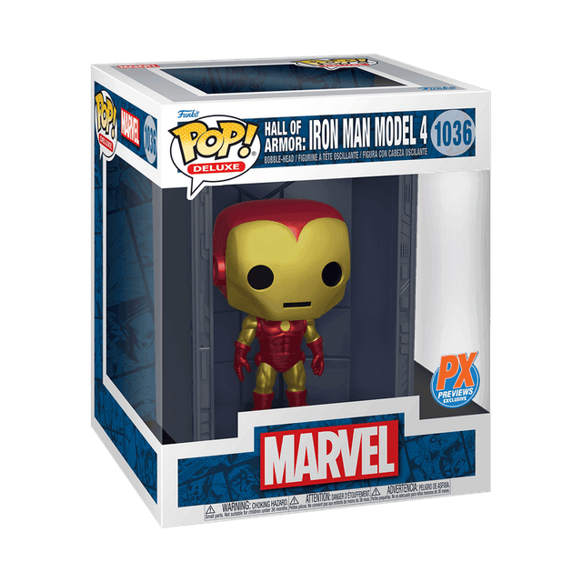 hall of armor iron man model 4 px previews 1036