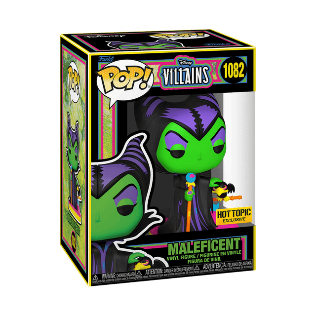 maleficent blacklight hot topic yellow background 1082