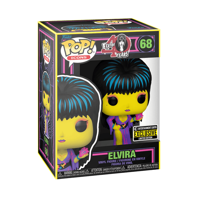 elvira blacklight entertainment earth exclusive 68