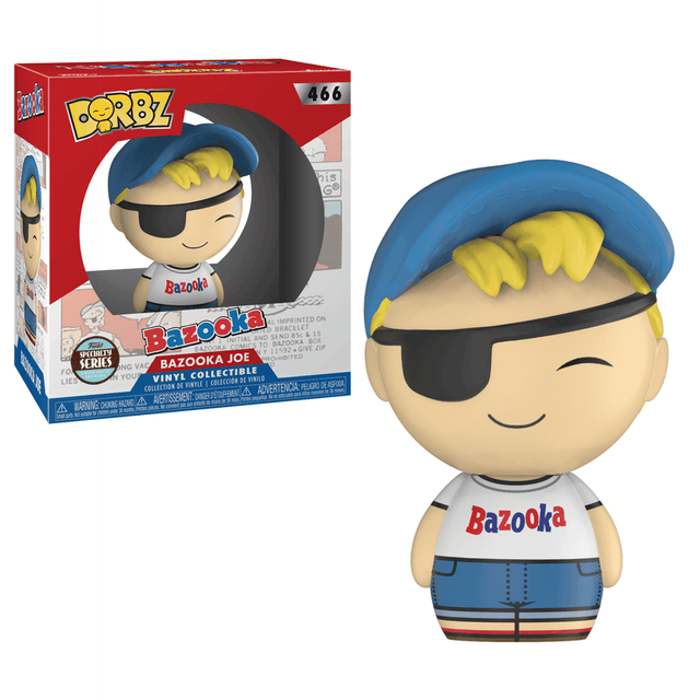 bazooka joe specialty series brown and teal background 466