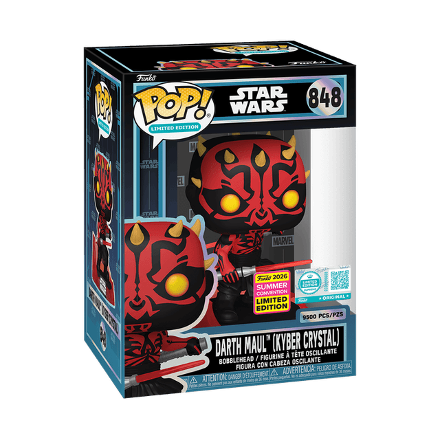 Darth Maul (Kyber Crystal) #848 Funko Pop from Star Wars