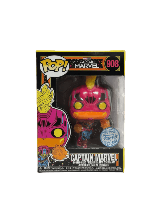 captain marvel blacklight special edition 908