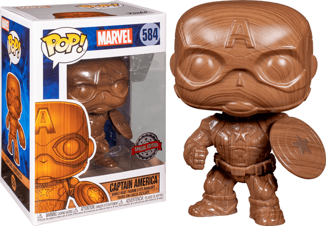 captain america wood special edition 584