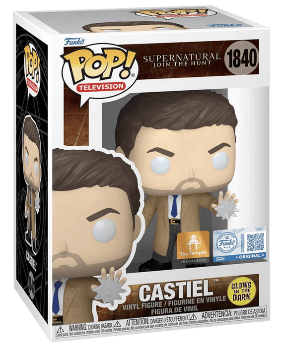 castiel original blue toy temple pre release glows in the dark 1840