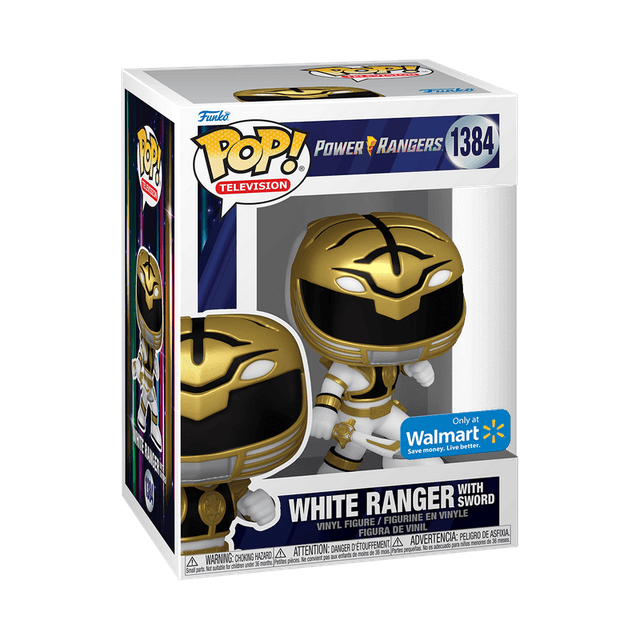 white ranger with sword only at walmart 1384
