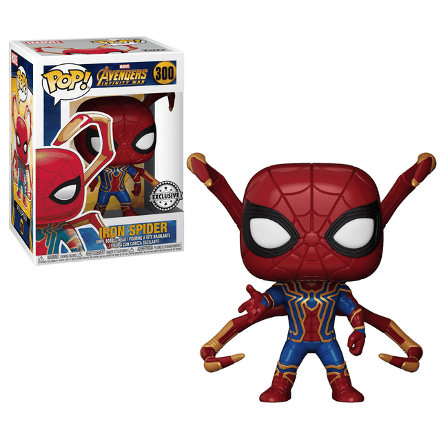 iron spider exclusive silver background 300