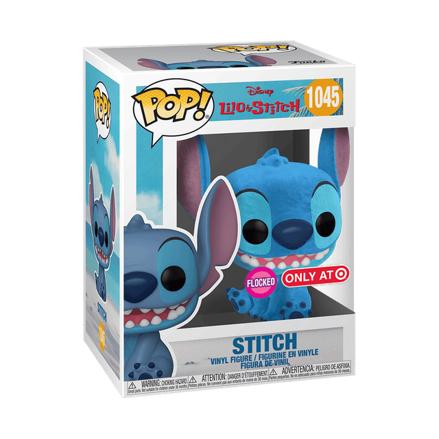 stitch only at flocked pink background 1045