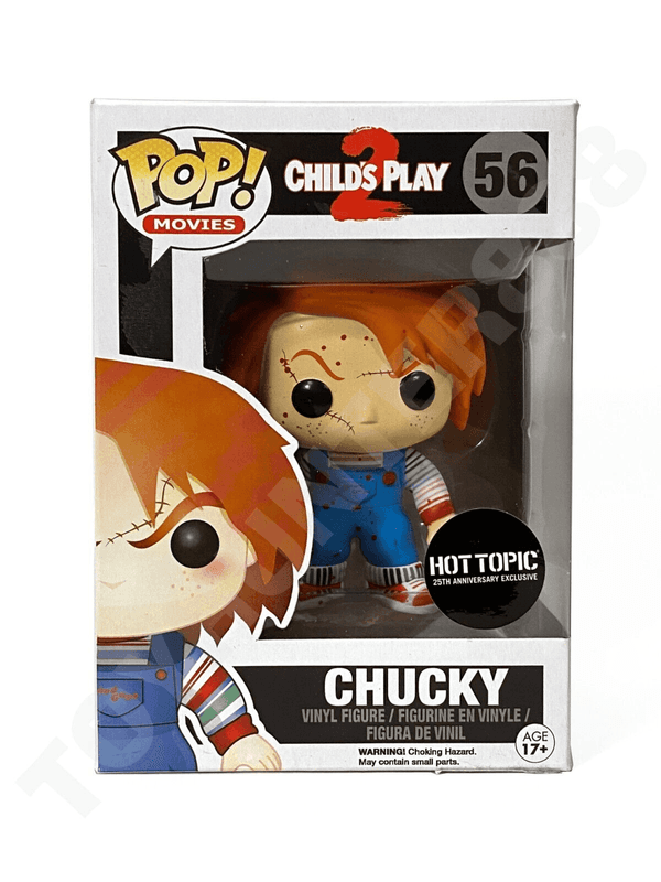 chucky bloody hot topic 25th anniversary black circle 56