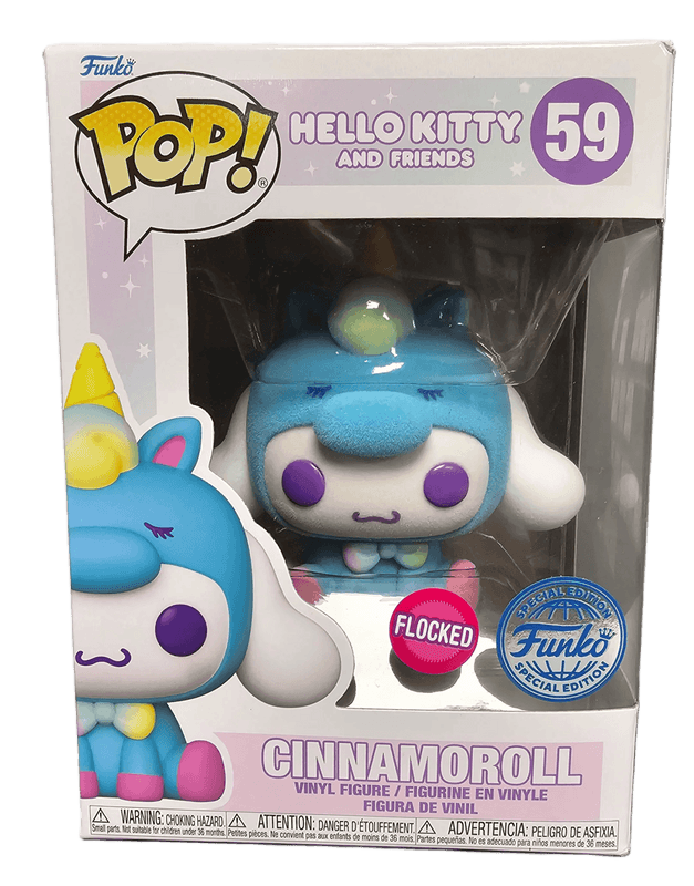 cinnamoroll special edition flocked pink background 59