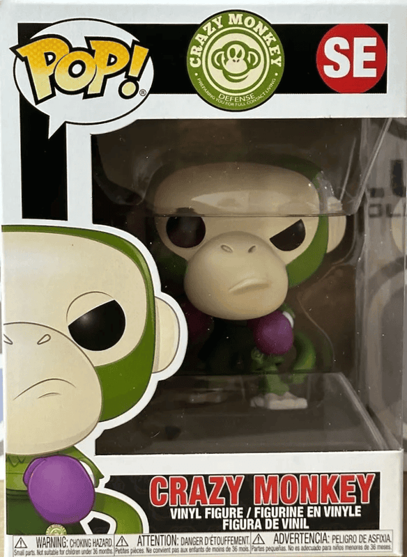 crazy monkey green