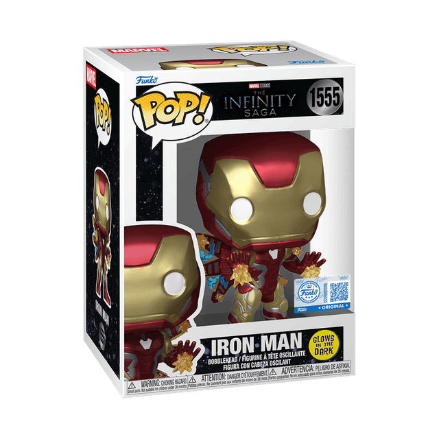 iron man original blue glows in the dark 1555