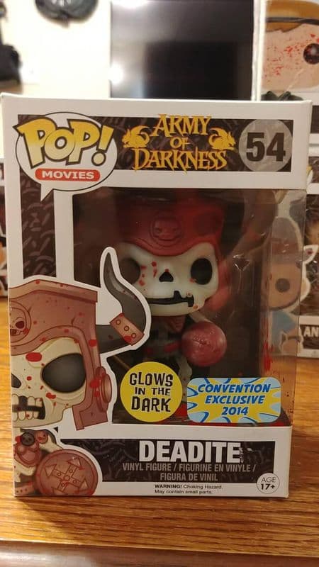 deadite convention exclusive glows in the dark 54
