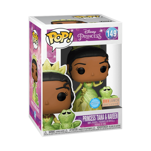 princess tiana naveen boxlunch exclusive glitter 149
