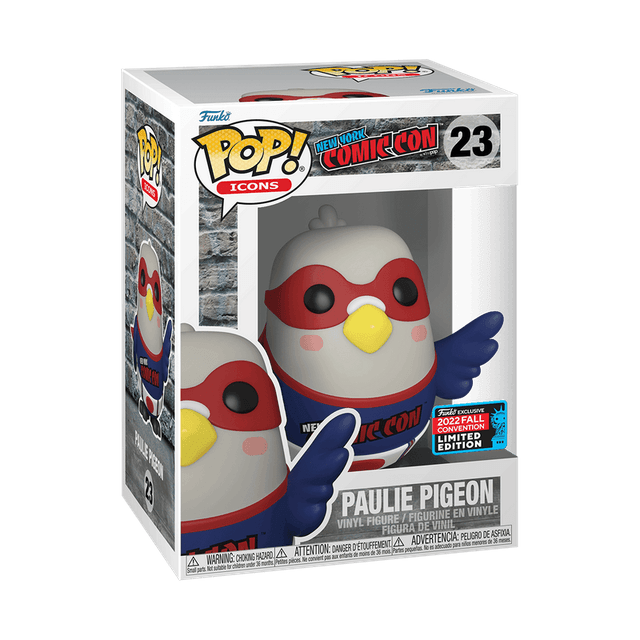paulie pigeon blue red fall convention 23