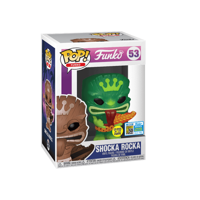 shocka rocka green san diego comic con glows in the dark 53
