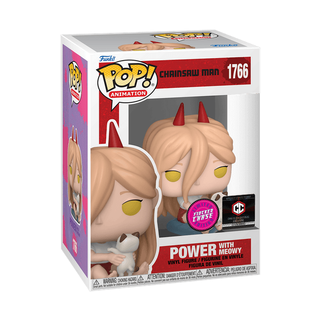 power with meowy cc chalice collectibles black background chase flocked 1766