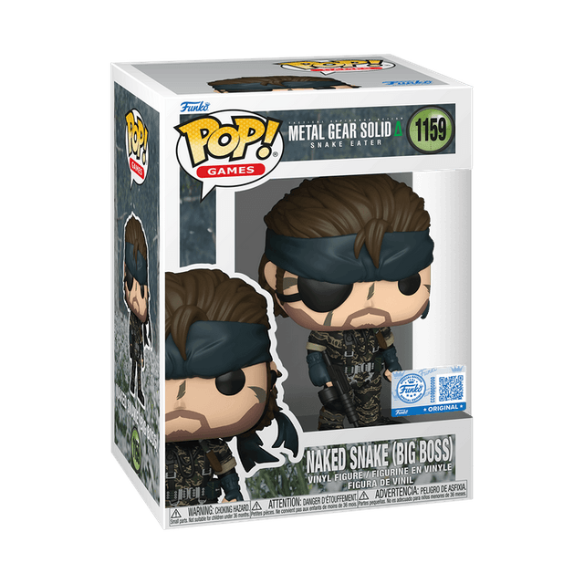 naked snake big boss original blue 1159