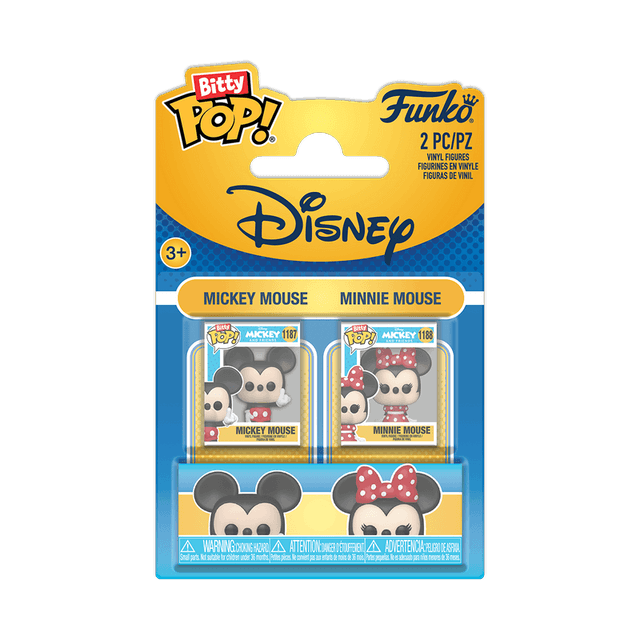 mickey minnie mouse 2 pack
