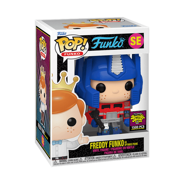 freddy as optimus prime blacklight battle