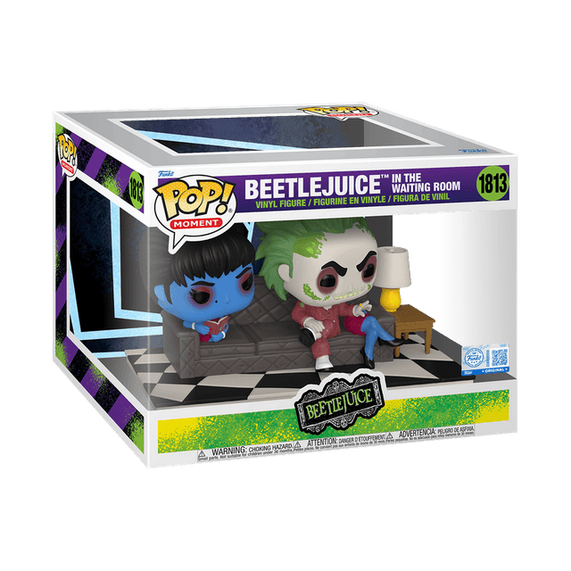 beetlejuice in the waiting room original blue 1813