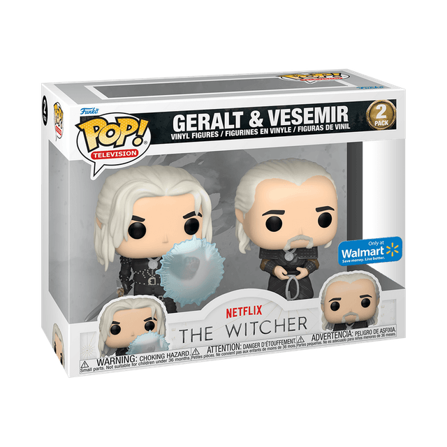 geralt vesemir only at walmart 2 pack