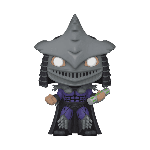 shredder with weapon exclusive white background glows in the dark 1140