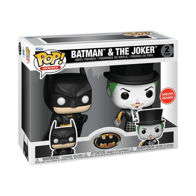 batman the joker gamestop exclusive 2 pack