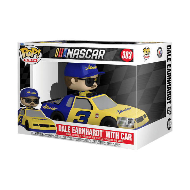 dale earnhardt with car nascar holographic 303